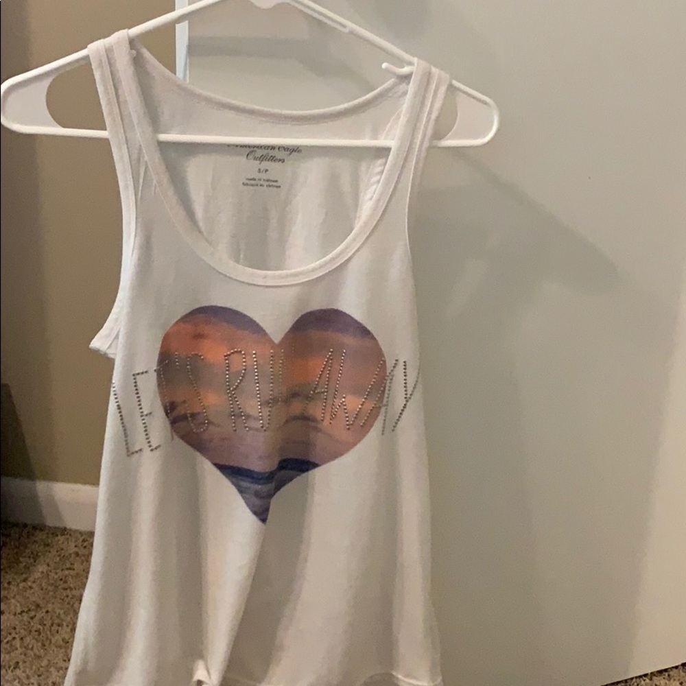 “Let’s run away” tank